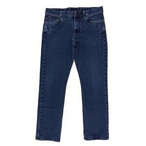 Canali 1934 Jeans Mens Size 33x28 (50) Straight Leg Stretch Denim Made In Italy